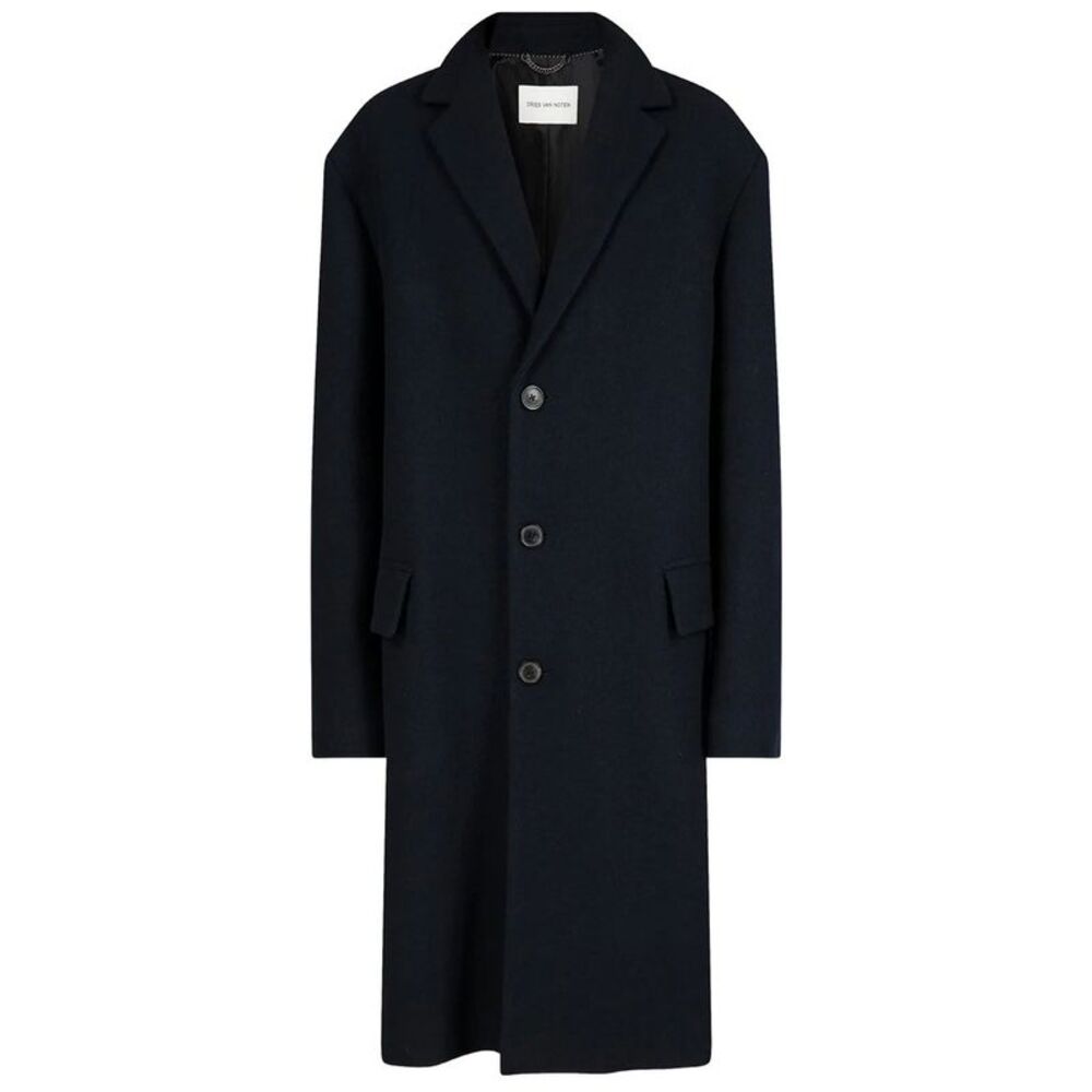 Dries Van Noten Men Cappotto "Rustic" In Lana - Picture 1 of 1